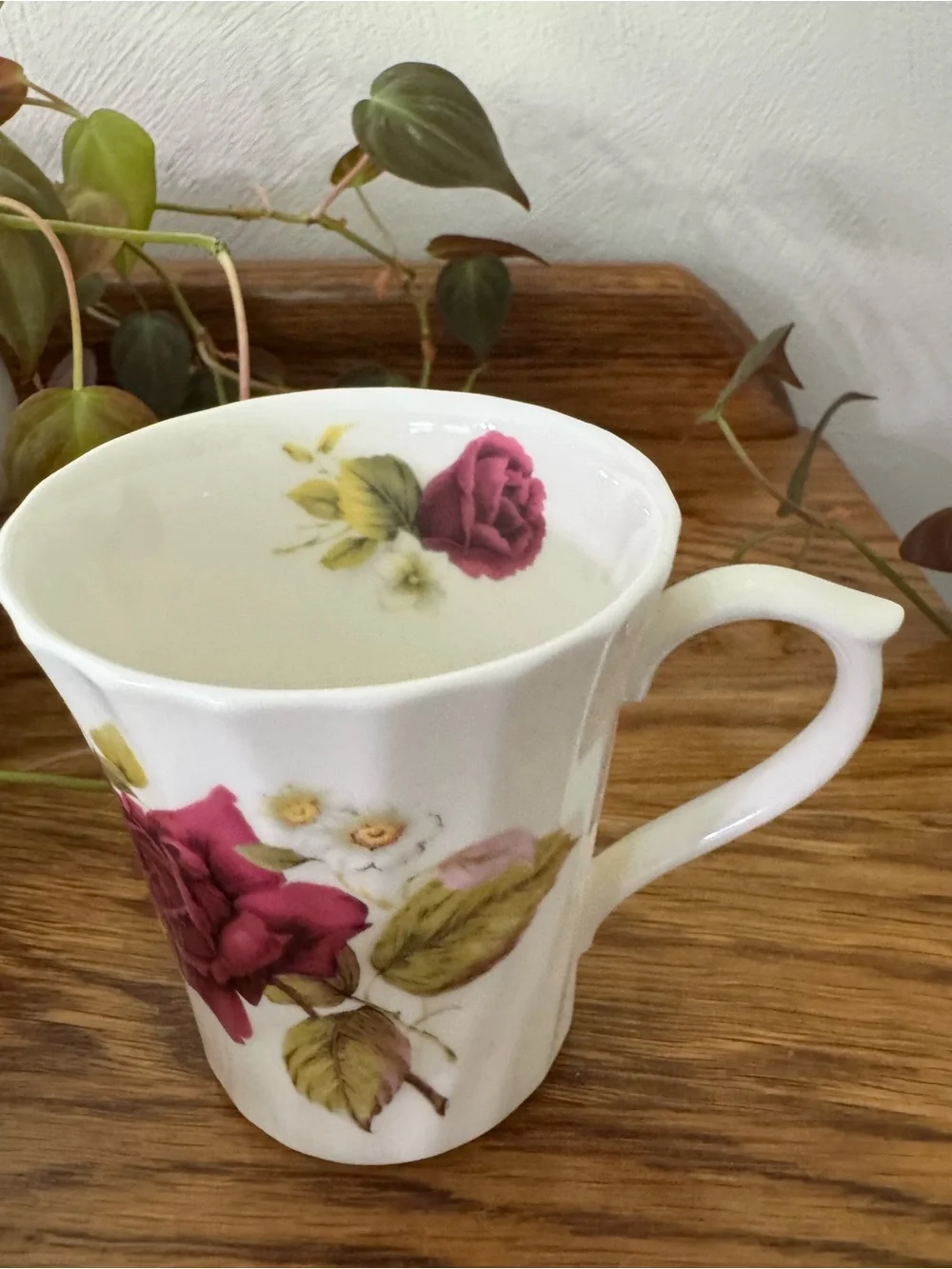 Floral Bone China Tea Cups made in England